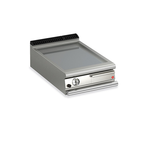 Baron Q90FT-G600 - 1 Burner Gas Fry Top With Smooth Mild Steel Plate - Q90FT-G600