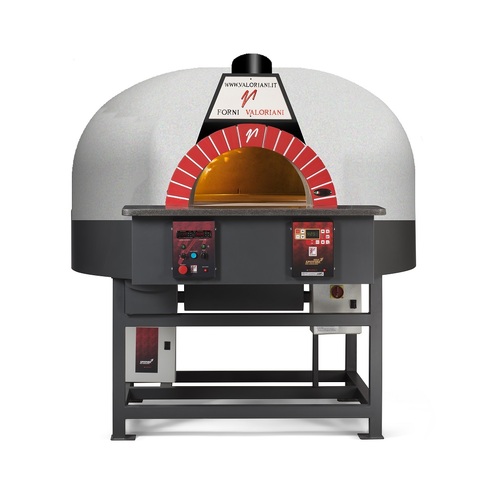 Valoriani R100 - Rotating Woodfire/Gas Pizza Oven - 6 Pizzas - R100