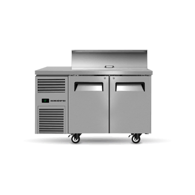 Skope RF7.PPS.2.SD - 2 Solid Door GN Compatible Salad Preparation Fridge - RF7.PPS.2.SD