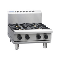 Waldorf RN8400G-B - 4 Burner Gas Cooktop - Bench Model - RN8400G-B