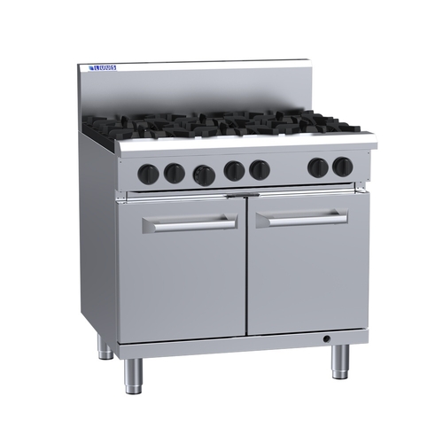 Luus RS-6B - 6 Open Burners with Oven - RS-6B