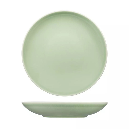 RAK Vintage Round Coupe Bowl 260mm - Green (Box of 12) - RV0260-GN