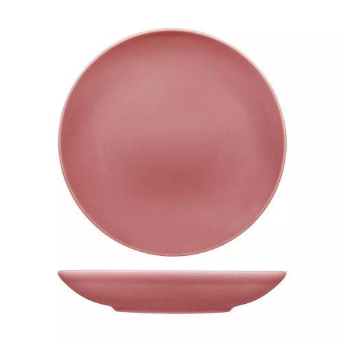 RAK Vintage Round Coupe Bowl 260mm - Pink (Box of 12) - RV0260-PK