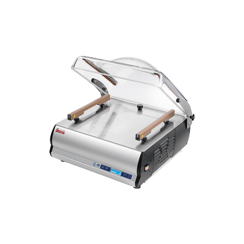 Sirman W8 TOP 50 DX DB Chamber Vacuum Sealer - 21 mc/hr vacuum pump / 2 x 510mm Sealing Bar - S3350282068DX2
