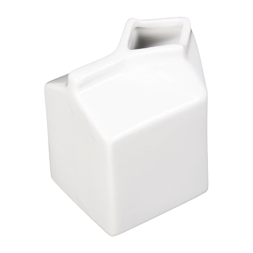 Olympia Whiteware Porcelain Milk Jug Carton 155ml (Box of 6) - SA270