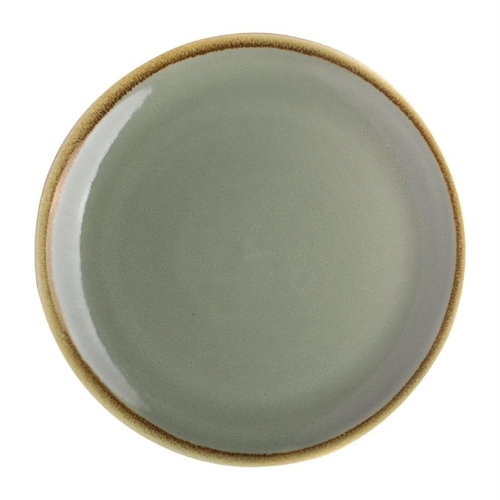 Olympia Kiln Moss Coupe Plate 228mm (Box of 6) - SA283