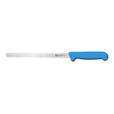 Ambrogio Sanelli Supra Granton Salmon Slicer - 280mm Blue - SA56028L