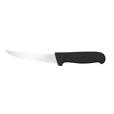 Ambrogio Sanelli Supra Curved Rigid Boning Knife - 150mm Black - SD00015B