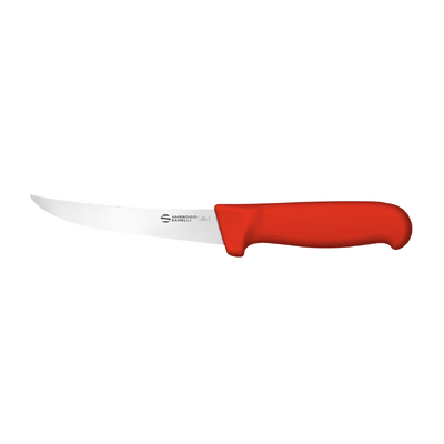 Ambrogio Sanelli Supra Curved Flexible Boning Knife - 150mm Red - SD03015R