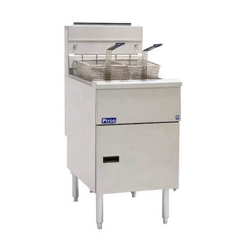 Pitco SG18S Millivolt 36 Litre Gas Deep Fryer - SG18S