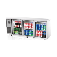 Skipio SGR18-3 Under Counter Fridge 3 Glass Door - SGR18-3