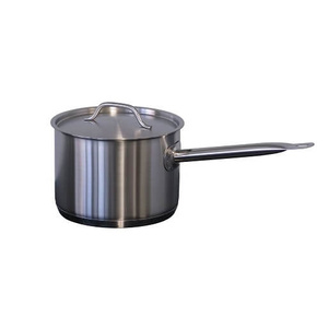 Forje 4.4 Litre Stainless Steel High Saucepan with Lid - SH4