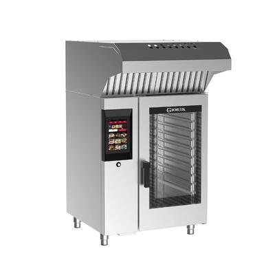 Giorik SNHE061WT.SF.H - H Series - Steambox Electric Combi Oven 6 X 1/1 GN - Filter & Recirculating Ventless Hood - SNHE061WT.SF.H