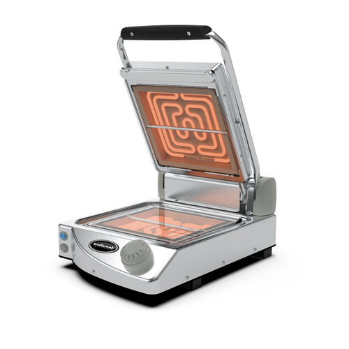 Spidoglass SPE-SP010PT SpidoCook Glass Ceramic Contact Grill - 10 Amp - SPE-SP010PT