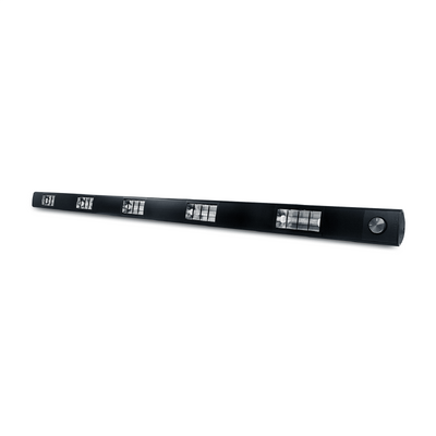 Roband SQ2100B Compact Quartz Strip Heat Lamp - 2100mm Black - SQ2100B
