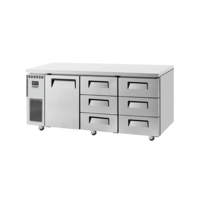Skipio SUF18-3D-6 Under Counter Freezer - 1 Door & 6 Drawers - SUF18-3D-6