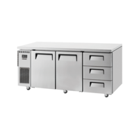 Skipio SUR18-3D-3 Under Counter Fridge - 2 Doors & 3 Drawers - SUR18-3D-3