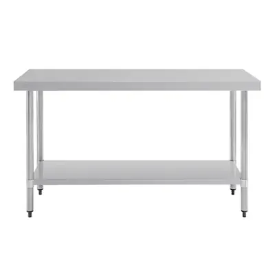 Vogue Stainless Steel Prep Table 1500x600x900mm - T377