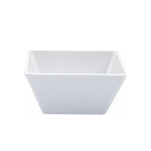 Tuscany Melamine Square Serving Bowl 130x130x70mm White (Box of 12) - T9-1110013