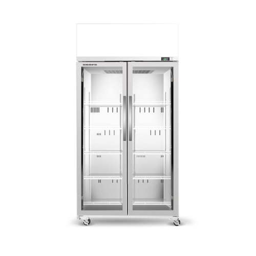 Skope TCE1000N - 2 Glass Door Display or Storage Fridge - TCE1000N