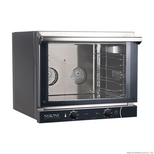 Tecnodom TDE-4CGN - 4x 1/1 GN Tray Analogue Convection Oven - TDE-4CGN