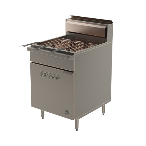 Goldstein TGF24ML - 3 Basket Turbo Gas Deep Fryer - TGF24ML