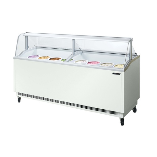 Turbo Air TIDC-91W - Ice Cream Dipping Cabinet - 16 Tubs - TIDC-91W