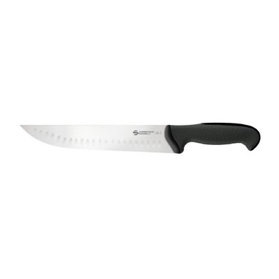 Ambrogio Sanelli Tecna Granton Butcher Knife - 280mm Black - TM99028B
