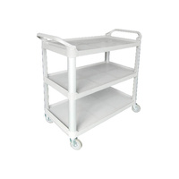 Caterrax TR-111 - Grey Plastic Utility Trolley - TR-111