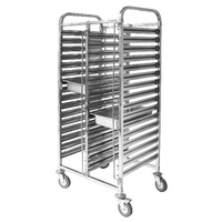 Trenton TR-612 - Double Gastronorm Trolley - TR-612