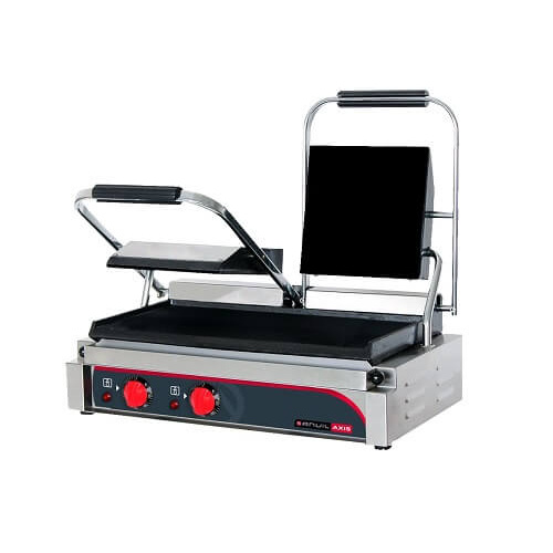 Anvil TSS3001 Double Panini Press (Flat Top/Flat Bottom) - TSS3001