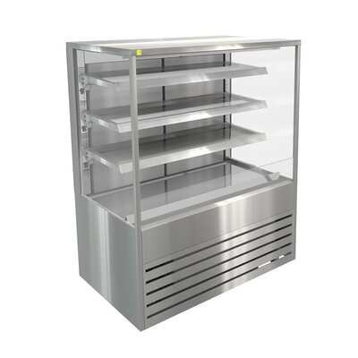 Cossiga TTGOR12 Mid Height Refrigerated Open Front with Rear Hinged Door - 1200mm - TTGOR12
