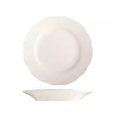 Tuxton Shell Round Plate 228mm (Box of 24) - TX100116