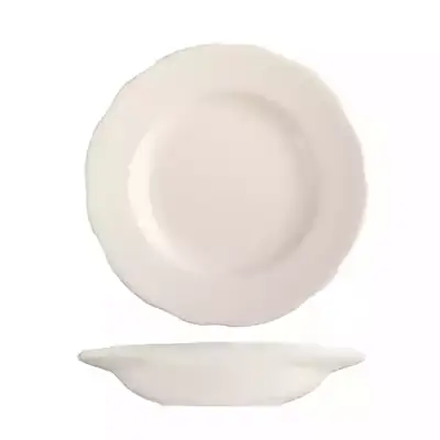 Tuxton Shell Soup Plate / Bowl 225mm (Box of 24) - TX100144