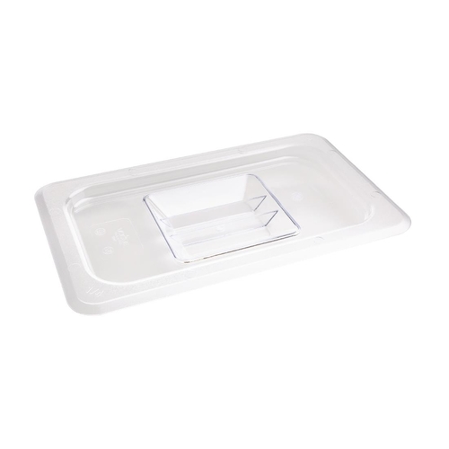 Vogue Clear Polycarbonate 1/4 Gastronorm Lid - U247