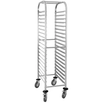 Vogue Gastronorm 1/1 Racking Trolley 20 Level 380x557x1700mm - U376