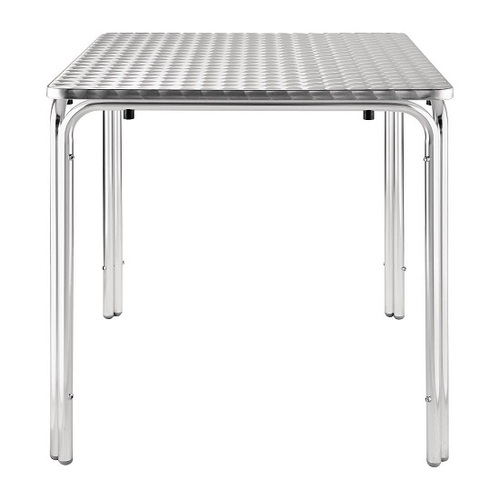 Bolero Square Stacking Table Stainless Steel 700mm - U505