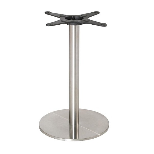  Bolero Stainless Steel Round Table Base - U552