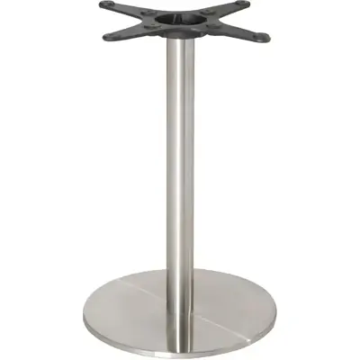 Bolero Stainless Steel Round Table Base - U552