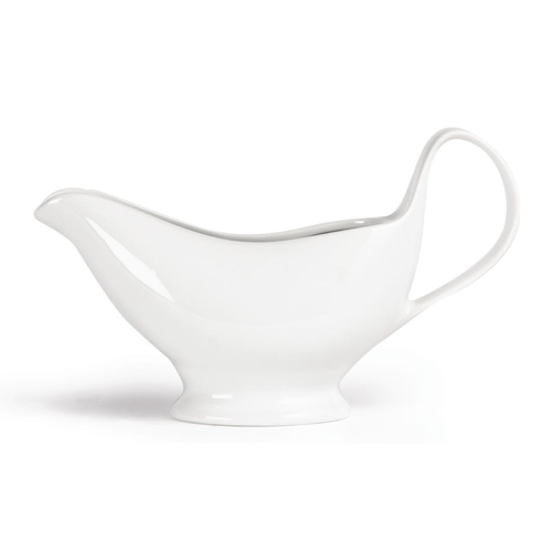 Olympia Whiteware Gravy Boat - 340ml 12oz (Box of 6) - U831