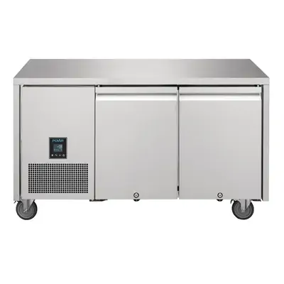 Polar UA006-A U Series 2 Door Counter Freezer - 196Ltr - UA006-A