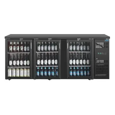 Polar UA022-A U-Series Back Bar Cooler - Triple Hinged Door - UA022-A