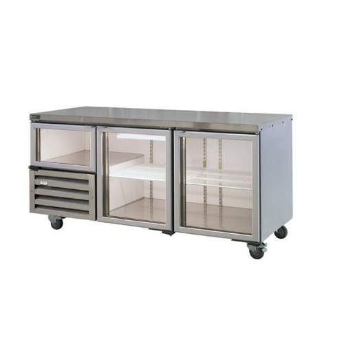 Anvil UBG6180 - 2 & 1/2 Door Back Bar Fridge - UBG6180