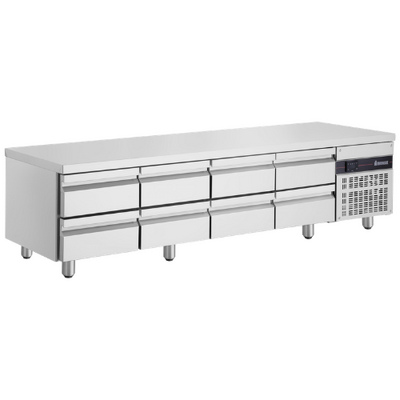 Inomak UBI72240LB Low Boy Underbench Fridge - 2240mm - UBI72240LB