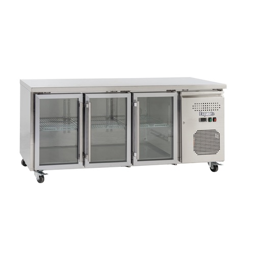 Exquisite USC400G - 3 Door Under Bench Storage Fridge - USC400G
