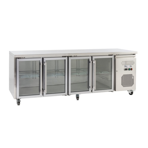 Exquisite USC550G - 4 Door Under Bench Storage Fridge - USC550G