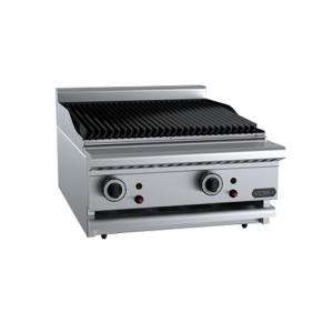 B+S Verro VCBR-6 BM Gas Char Broiler 600mm - Bench-mounted - VCBR-6BM