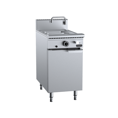 B+S Verro VNC-4-SW-1 Gas Noodle Cooker with Soup Warmer insert (4 Round + 1 Rectangular) - VNC-4-SW-1