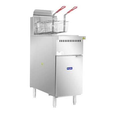 Gasmax VP122LPG - V Pan Gas Fryer 22 Litres - LPG - VP122LPG