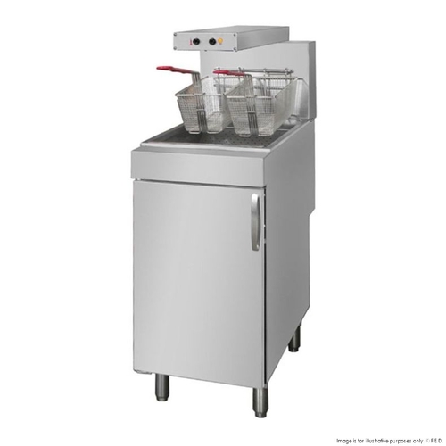Gasmax VX15E - Two Basket Freestanding Fry Warming Station - VX15E